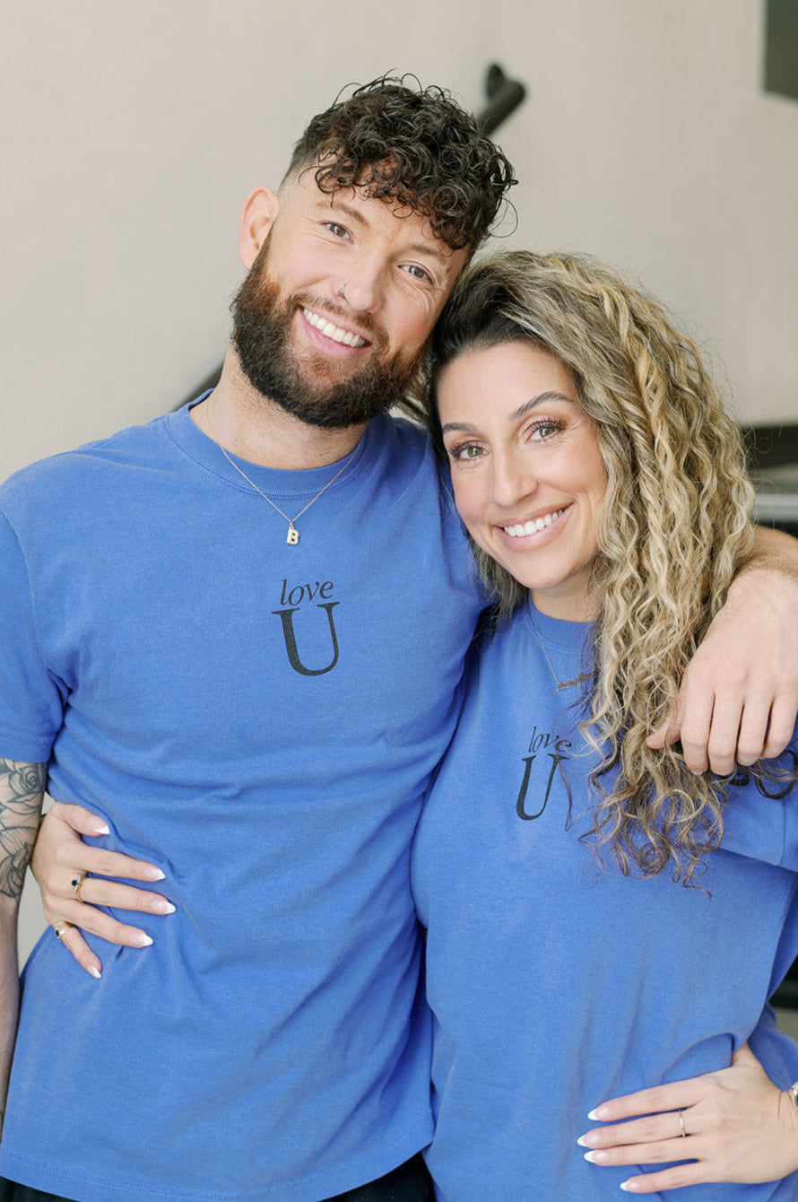 “Cool, but do you love yourself?” Tee – Periwinkle