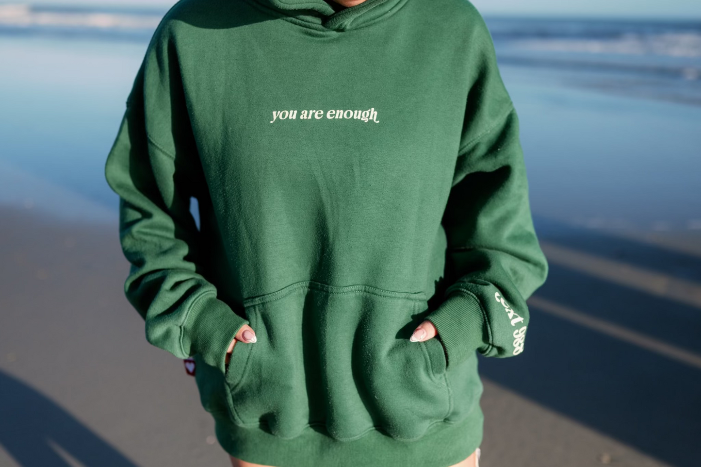 "If You Need A Sign" Hoodie Green
