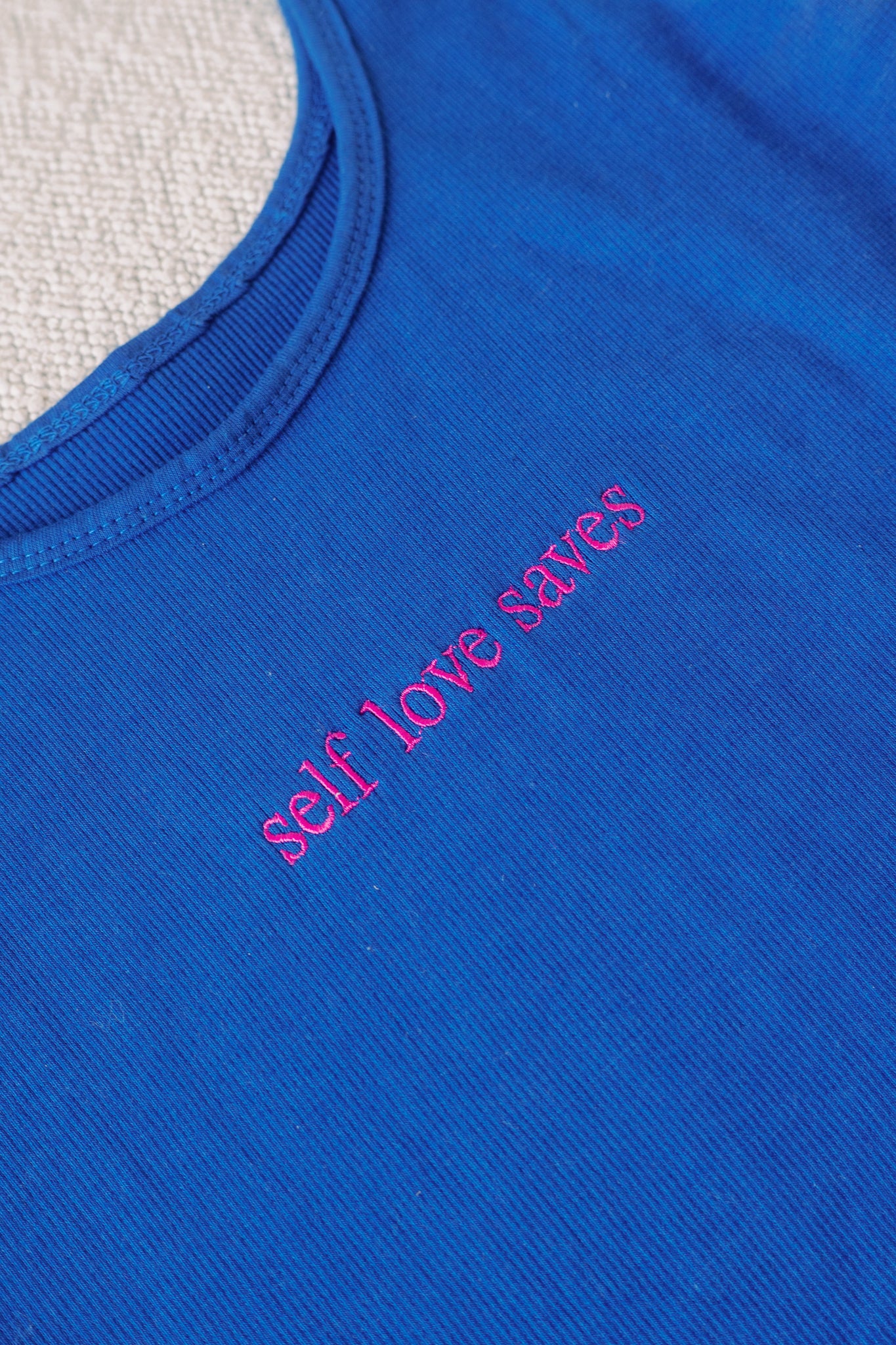 Self Love Saves Cropped Tank